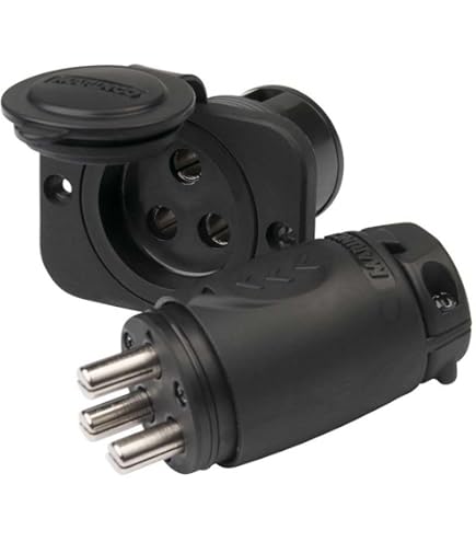 Presa Di Ingresso Marinco 50A 125/250V Easy Lock In Acciaio Inox - DMA-252 - 2