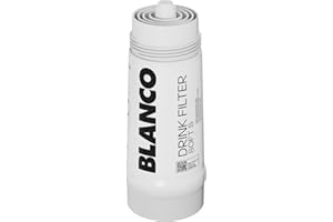 ‎BLANCO BLANCO Drink Filter Soft S | Weniger Kalk. Mehr Geschmack | Passend zu: Drink.soda & CHOICE.all | Anti-Kalk Filterkartusche | Optimiert das Trinkwasser | Filterkapazität: 670 Liter bei 12 °dTH