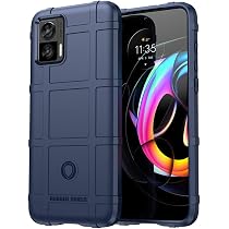 SEAHAI Hülle Für Motorola Edge 30 Neo/Lite – Ultra-dünne Silikon Schutzhülle Blau
