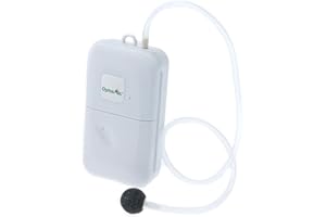 LIXADA Portable Grand Alimentation par Batterie Portable Batterie Pompe à Air Pêche Mini Pompe à Air pour Aquarium/Pêche en Plein Air