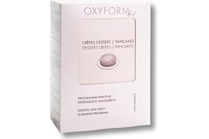 OXYFORM BY OXYLENT Préparation Dosée Pancakes Protéinés I -93% Matière Grasse, -85% Glucides + Enrichie en Vitamines I Laboratoires Oxyform I Petit-déjeuner Sèche Musculaire I 12 Repas I 300 g