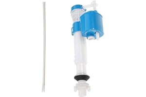 PDDENALITY 1 Pcs Toilet Fill Valve Bottom Entry, Can be Quickly Installed Toilet Flush System Replacement, Durable and Sturdy Cistern Flush Replacement Compatible with Most Standard Toilet Water Tanks