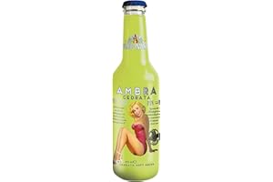 EUROFOOD Abbondio, Ambra - la Cedrata, Bevanda Analcolica dal Gusto Agrumato e Frizzante, Ideale da Gustare da Sola con del Ghiaccio o Miscelata per Creare Drink, Bottiglia da 275 mL