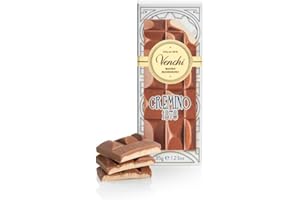 Venchi - Mini Tavoletta di Cioccolato Cremino 1878, 35 g - Solo Con Nocciola Piemonte IGP - Senza Glutine