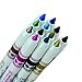 Evermarket 12 Pcs PROFESSIONAL Cosmetic Makeup Eyeliner Eye / Lip Liner GLITTER Pencil Set