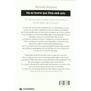 No es bueno que Dios esté solo (Ensayo)