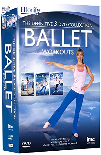 Ballet The Definitive 3 DVD Box Set - Containing Ballet Workout Total Body Toning, Ballet Workout for Legs, Tums & Bums & Ballet Pilates Workout - Fit for Life Series - Joey Bull [Reino Unido]