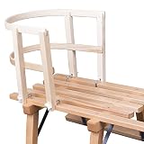 ScSPORTS Schlittenlehne aus Holz massiv 50W0016, 10000941