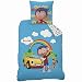 Produktbild CTI 044731 oui-oui Detective Bettwäsche für Kinder Baumwolle blau 200 x 140 cm