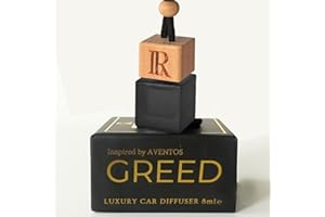 Creed Car Air Fresheners for Men Aventos Inspired Luxury Creed Air Freshener Car Perfume | Car Gifts Accessories For Men | Greed Car Diffuser Strong Scent Fragrance by BAAZ | Odour Eliminator