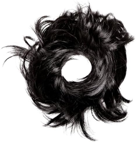 Love Hair Extenisons Tornado Scrunchie Jet Black