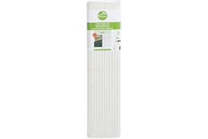 CATRAL CAÑIZO PVC Doble Cara 20 MM Blanco 1X3 M