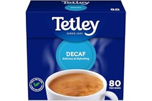 Tetley Bolsas De Té Descafeinado 80 Por Paquete