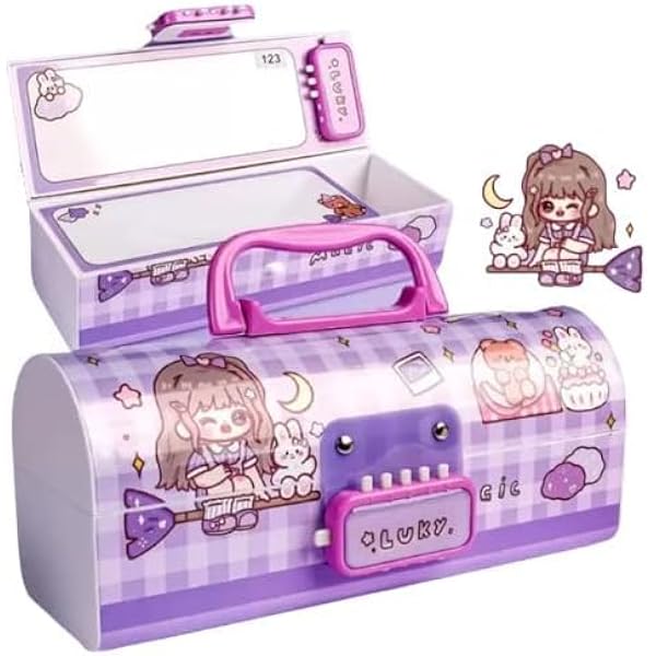 PATLY Double Sided Compass Sharpener Pattern with Password Number