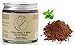 Clay Face Mask, Best Bentonite, Rhassoul, and Zeolite healing clays 100 % Organic Chocolate & Mint - with Aloe Vera, Cacao powder,and Spirulina powder- removes blackheads , cleans pores,with anti ageing properties