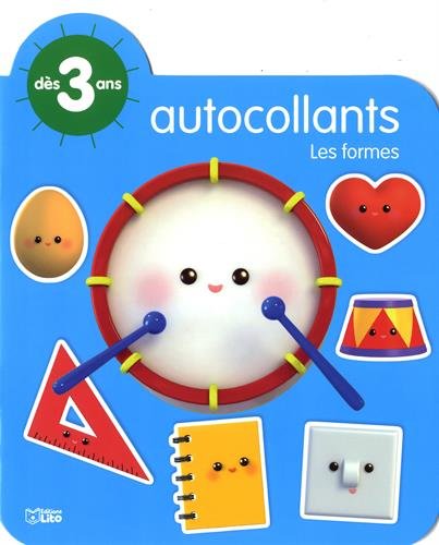 Autocollants petit soleil - Les formes- Dès 3 ans