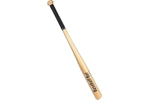 Latinaric Eiche Holz Baseballschläger Baseball Bat für Baseballspiel Selbstverteidigung Sicherheit 60cm/74cm/80cm