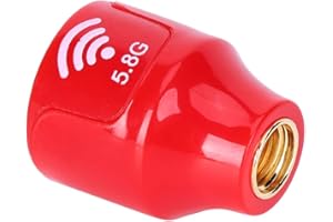 TBEST Lollipop Antena Foxeer Radia i Części 5.8Ghz 3Dbi Rhcp Antena o Wysokim Zysku dla Fpv Racing Drone Części do Zdalnego Sterowania Akcesoria (czerwony)