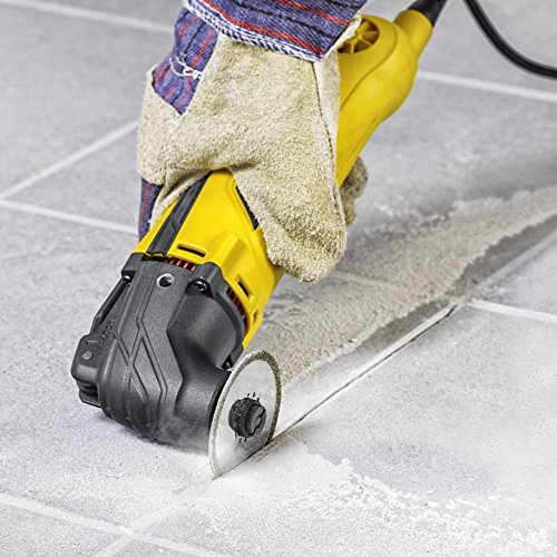 TROTEC Multifunktionswerkzeug PMTS 10-230V mit Schnellspannsystem, 300W-Motor, umfangreiches Zubehörset, Transportkoffer - 7