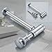Produktbild (1 Set) Siphon + Pop Up Ablaufventil mit Überlauf Push-Up Ablaufgarnitur Stöpsel Abfluss Ventil für Waschbecken Waschtisch Spültisch