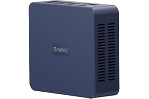 Beelink Mini PC AMD Ryzen 3 3200U(2C/4T,jusqu'à 3.5GHz), SER3 Mini Computer, 16G DDR4 RAM/500GB M.2 PCIe SSD, 4K Dual Displays, HDMI, WiFi6, BT5.2, 1000M LAN