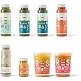 PRESS Healthfoods, 48 Hour Detox Cleanse, Rest Your Body & Mind, Meal Replacement for Weight Control & Health Kick, Contains Green & Carrot Juice, Banana Cashew Milkshake, Ginger Shot & Soups