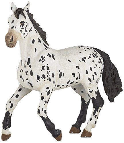 Papo France - Figura Caballo Appaloosa, Color Negro (2051539)