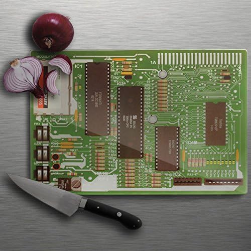 Motherboard Chopping Board - The Motherboard Chopping Board is the perfect gift for any computer nerd who likes to cook up a storm in the kitchen