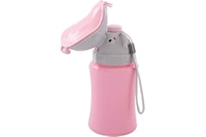 ANKTILY 500ML Portable Baby Child Kids Travel Potty Bottle Hygienic Emergency Urinal Toilet for Camping Car Travel Outdoor and Kids Potty Pee Training
