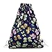 Produktbild Xinan Frauen Schmetterling Canvas Rucksack (Dunkelblau)