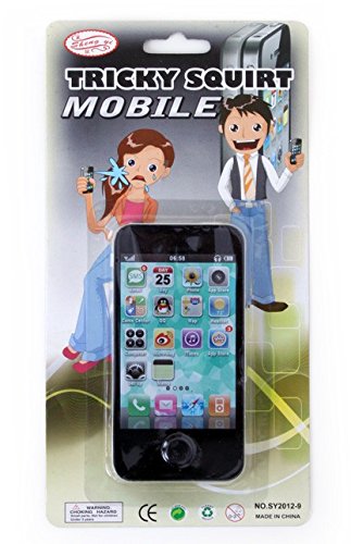 Preisvergleich Produktbild Tricky Mobile Handy Atrappe mit Wasser Spritzfunktion Scherzarikel