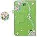 Produktbild spritech (TM) 3D Luxus Bling Strass DESIGN Ultradünn Ständer Cover für Samsung Galaxy Tab 4 7.0 T230, grün, Samsung Galaxy Tab 4 7.0 T230
