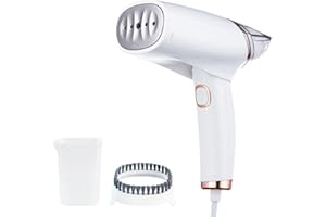 YAASIER Steamer Dampfglätter, 1000W Dampfbürste Reisebügeleisen Mini, Handbügeleisen Dampf mit 110ml Wassertank, 25s Schnell Erwärmung, Dampfbürste für Remover BakterienAlltag und Reise