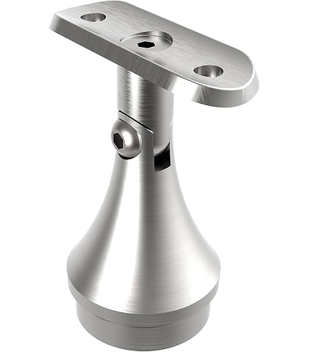 Sellon24 Handlaufstütze Für Pfostenrohr 40x40 Mm – V2A Edelstahl, Matt Gebürstet