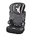 Produktbild mycarsit Sitzerhöhung mit Rückenlehne, Gruppe 2/3 (von 15 bis 36 kg), Zebra