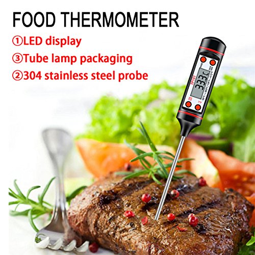 Digitales Küchen Thermometer für BBQ Fleisch Steak Braten Im Ofen - 6