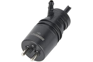 ‎QIILU Qii Lu Waschwasserpumpe für W201 W123 W124 W126 W129 (OE: 2028690021)