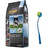 15 kg Belcando Junior Lamm & Reis Hundefutter für Junghunde + Ballschleuder