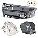Price comparison product image KUUQA 2Pcs Lens Caps Accessories, Lens Hood Sun Shade Lens Hood Gimbal Protective Cover with Gimbal Guard Camera Fixed Protector for Dji Mavic Pro (Dji Mavic Not Included)