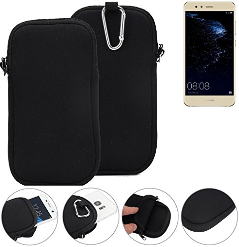 Per Huawei P10 lite Manicotto in neoprene Custodia protettiva per cintura Borsa da viaggio Clip sottile, piccola, leggera, compatta e facile da pulire per Huawei P10 lite - K-S-Trade(R)