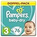 Produktbild Pampers Baby-Dry Windeln, Gr. 3, Für Atmungsaktive Trockenheit, 76 Stück