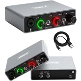 Midex GLX-700GR &Uuml;st Segment Usb St&uuml;dyo Ses Kartı 2 Giriş 2 &Ccedil;ıkış 24bit/192kHz
