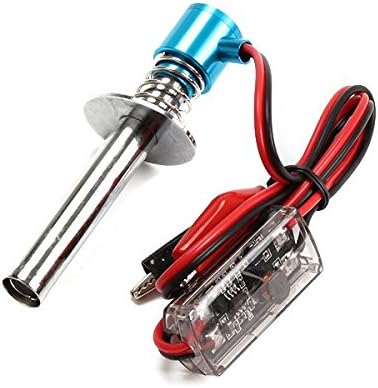 Yiguo 80100 6V-24V Electronic Glow Plug Starter Igniter suitable for Nitro RC Car Blue Upgraded