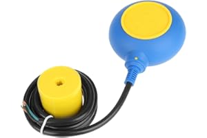 OUMEFAR 2 Metros Cable Sensor de Nivel de Agua 220 V 16A Contactor de Control de Nivel de Líquido Flotante Interruptor Redondo para Prueba de Nivel de Agua