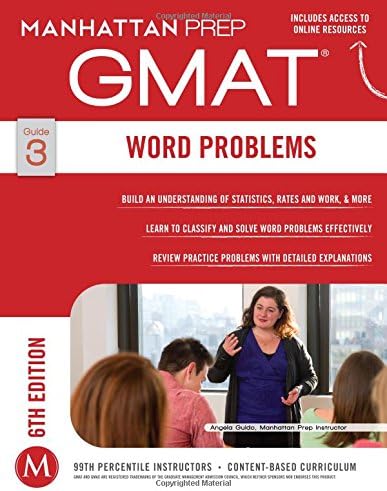 GMAT Word Problems (Manhattan Prep GMAT Strategy Guides)