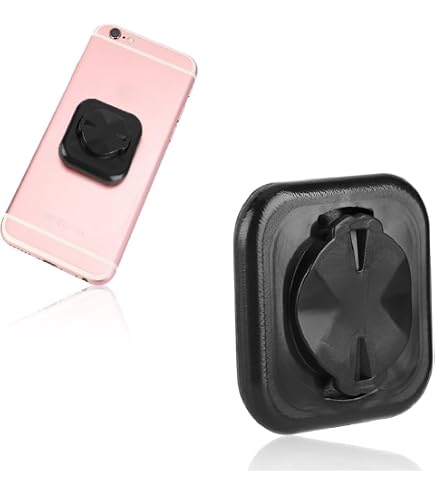Garmin Mount 2 Pezzi Supporto Adesivo Per Computer Bici – Compatibile Con Garmin Edge, Attacco 40x40mm Antiscivolo Per Telefono