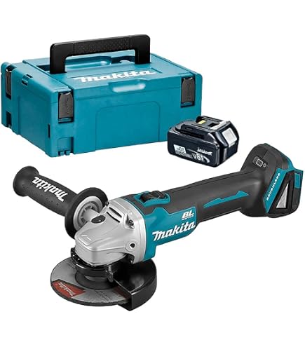 Meuleuse D'angle Sans Fil YOFIDRA 18V - 2 Batteries, 125mm, Moteur Brushless, Parfaite Pour Le Bricolage