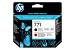 Produktbild HP Original Tinte kompatibel DesignJet Z 6200, 771, NO771, Nr 771 CE017A, Premium, Schwarz, Rot