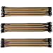 Produktbild COMeap 120pcs 30CM 40pin Male-Female, Male-Male, Female-Female Dupont Kabel Breadboard Steckbrücken Drahtbrücken für Arduino Raspberry Pi