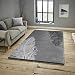 Produktbild Keymura Wohnzimmerteppich im Modernem Design PRADA Teppich mit Hoch-Tief Design Florhöhe 15 mm Farbe: Silber / Schwarz / Natur Größe: 200x290 cm